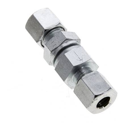 Clapet anti-retour hydraulique à bague coupante 8L (M14x1.5) Acier 1-250bar (15-3625)psi ISO 8434-1