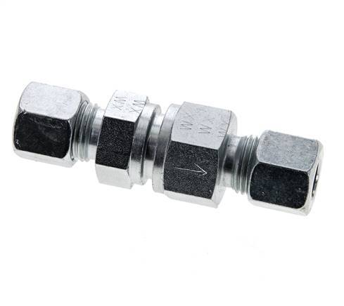 Clapet anti-retour hydraulique à bague coupante 10L (M16x1.5) Acier 1-250bar (15-3625)psi ISO 8434-1