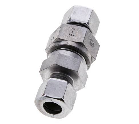 Clapet anti-retour hydraulique à bague coupante 12L (M18x1.5) Acier 0.2-250bar (3-3625)psi ISO 8434-1