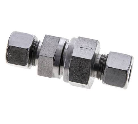 Clapet anti-retour hydraulique à bague coupante 12L (M18x1.5) Acier 0.5-250bar (7-3625)psi ISO 8434-1