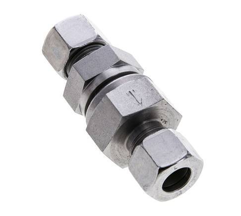 Clapet anti-retour hydraulique à bague coupante 12L (M18x1.5) Acier 0.5-250bar (7-3625)psi ISO 8434-1