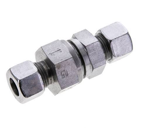 Clapet anti-retour hydraulique à bague coupante 12L (M18x1.5) Acier 0.5-250bar (7-3625)psi ISO 8434-1