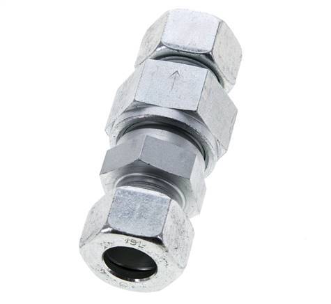 Clapet anti-retour hydraulique à bague coupante 15L (M22x1.5) Acier 1-250bar (15-3625)psi ISO 8434-1