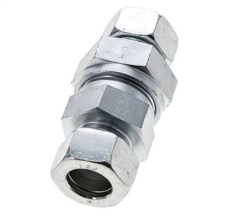 Clapet anti-retour hydraulique à bague coupante 22L (M30x2) Acier 1-160bar (15-2320)psi ISO 8434-1