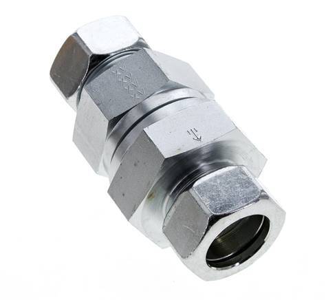 Clapet anti-retour hydraulique à bague coupante 28L (M36x2) Acier 1-100bar (15-1450)psi ISO 8434-1