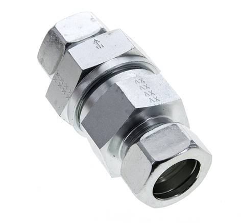 Clapet anti-retour hydraulique à bague coupante 28L (M36x2) Acier 1-100bar (15-1450)psi ISO 8434-1