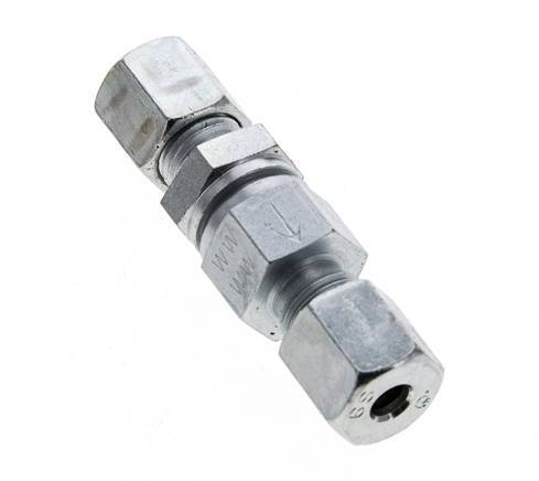 Clapet anti-retour hydraulique à bague coupante 6S (M14x1.5) Acier 1-400bar (15-5800)psi ISO 8434-1