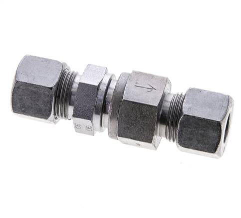 Clapet anti-retour hydraulique Bague coupante 12S (M20x1,5) Acier 3-400bar (44-5800)psi ISO 8434-1