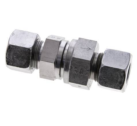 Clapet anti-retour hydraulique Bague coupante 16S (M24x1,5) Acier 3-400bar (44-5800)psi ISO 8434-1