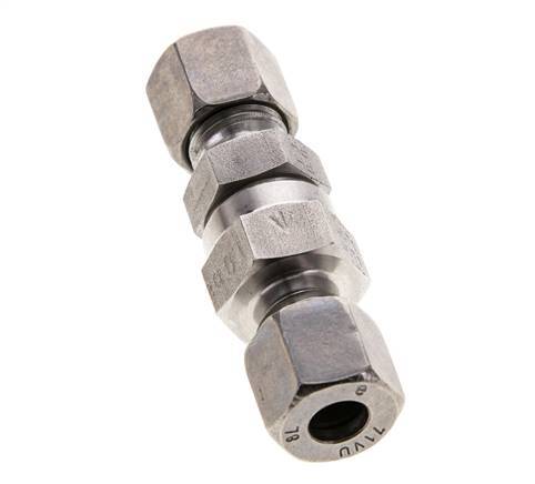 Hydraulic Check Valve Cutting Ring 8L (M14x1.5) Stainless Steel 1-250bar (15-3625)psi ISO 8434-1