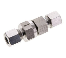 Clapet anti-retour hydraulique à bague coupante 10L (M16x1.5) Acier inoxydable 1-250bar (15-3625)psi ISO 8434-1