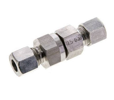 Clapet anti-retour hydraulique Bague coupante 10L (M16x1.5) Acier inoxydable 0.5-250bar (7-3625)psi ISO 8434-1