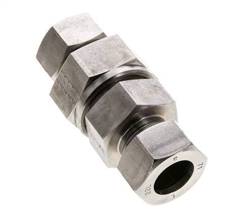 Clapet anti-retour hydraulique à bague coupante 22L (M30x2) Acier inoxydable 1-160bar (15-2320)psi ISO 8434-1