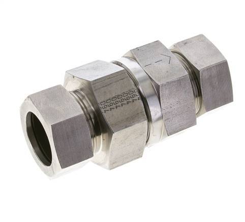 Hydraulic Check Valve Cutting Ring 35L (M45x2) Stainless Steel 1-100bar (15-1450)psi ISO 8434-1