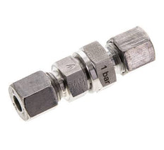 Clapet anti-retour hydraulique Anneau de coupe 8S (M16x1.5) Acier inoxydable 1-400bar (15-5800)psi ISO 8434-1