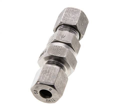 Clapet anti-retour hydraulique Anneau de coupe 8S (M16x1.5) Acier inoxydable 1-400bar (15-5800)psi ISO 8434-1