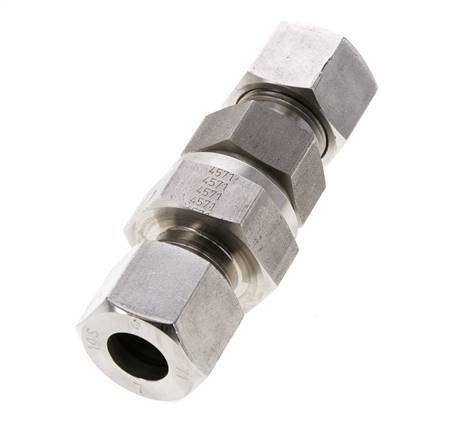 Clapet anti-retour hydraulique Bague coupante 14S (M22x1.5) Acier inoxydable 1-400bar (15-5800)psi ISO 8434-1