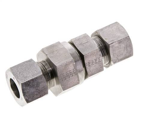 Clapet anti-retour hydraulique Anneau de coupe 16S (M24x1.5) Acier inoxydable 1-400bar (15-5800)psi ISO 8434-1