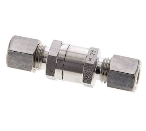Anneau de compression pour clapet anti-retour hydraulique 8L (M14x1.5) Acier inoxydable 1-250bar (15-3625)psi ISO 8434-1