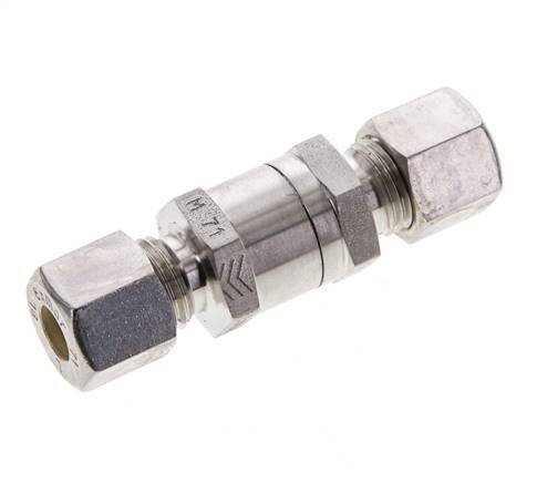 Anneau de compression pour clapet anti-retour hydraulique 8L (M14x1.5) Acier inoxydable 1-250bar (15-3625)psi ISO 8434-1