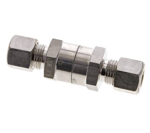 Anneau de compression pour clapet anti-retour hydraulique 10L (M16x1.5) Acier inoxydable 1-250bar (15-3625)psi ISO 8434-1