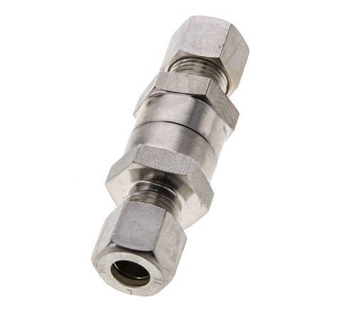 Anneau de compression pour clapet anti-retour hydraulique 10L (M16x1.5) Acier inoxydable 1-250bar (15-3625)psi ISO 8434-1