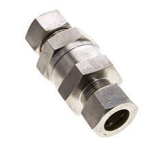 Clapet anti-retour hydraulique à bague de compression 22L (M30x2) en acier inoxydable 1-160bar (15-2320)psi ISO 8434-1