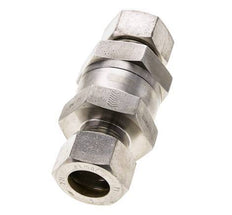 Clapet anti-retour hydraulique à bague de compression 22L (M30x2) en acier inoxydable 1-160bar (15-2320)psi ISO 8434-1