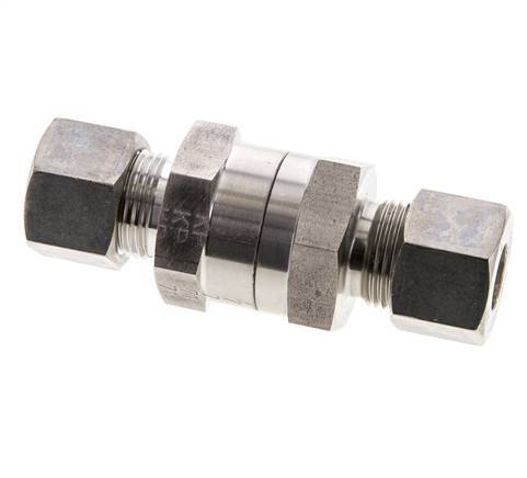 Anneau de compression pour clapet anti-retour hydraulique 12S (M20x1.5) Acier inoxydable 1-400bar (15-5800)psi ISO 8434-1