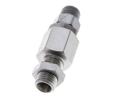 8L Acier zingué Joint tournant à bille Raccord coupant Cloison 315 bar NBR ISO 8434-1