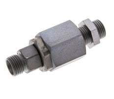 10L Acier zingué Joint tournant à bille Raccord coupant Cloison 315 bar NBR ISO 8434-1