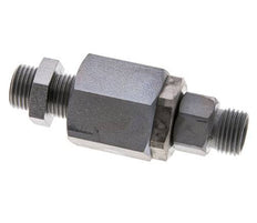 10L Acier zingué Joint tournant à bille Raccord coupant Cloison 315 bar NBR ISO 8434-1