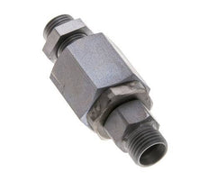10L Acier zingué Joint tournant à bille Raccord coupant Cloison 315 bar NBR ISO 8434-1