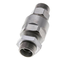 15L Zink plated Steel Ball-Guided Swivel Joint Cutting Fitting Bulkhead 315 bar NBR ISO 8434-1
