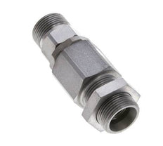 16S Acier zingué Joint tournant à bille Raccord coupant Cloison 350 bar NBR ISO 8434-1