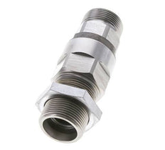 25S Acier zingué Joint tournant à bille Raccord coupant Cloison 350 bar NBR ISO 8434-1
