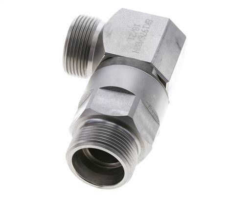 25S Acier zingué Coude à rotule Raccord coupant DN 20350 bar NBR ISO 8434-1