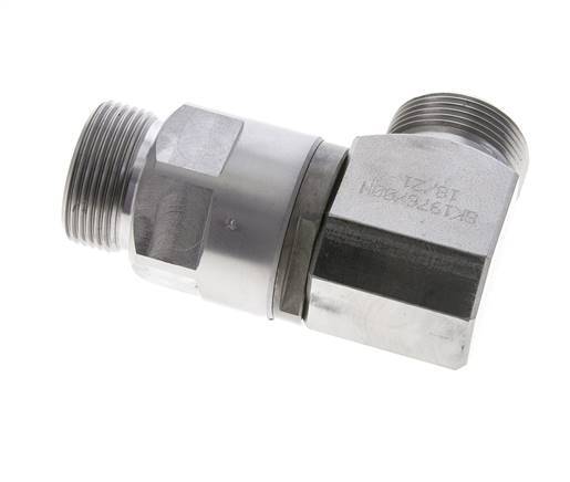 25S Acier zingué Coude à rotule Raccord coupant DN 20350 bar NBR ISO 8434-1