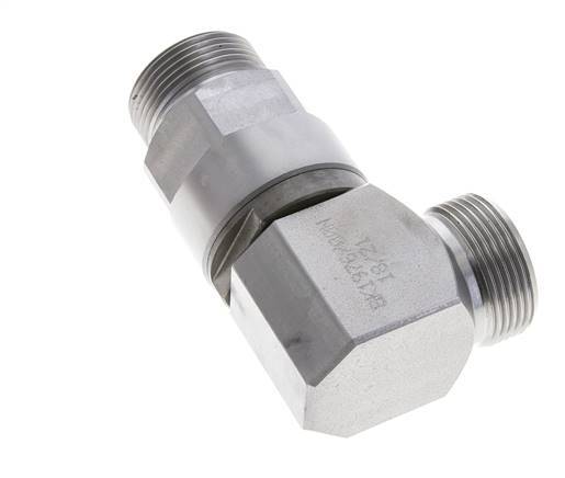 25S Acier zingué Coude à rotule Raccord coupant DN 20350 bar NBR ISO 8434-1