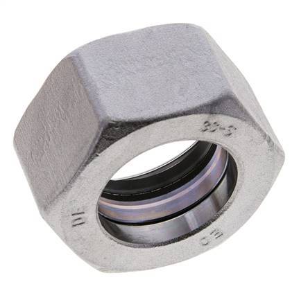 38S (M52x2) Steel Functional Nut FKM