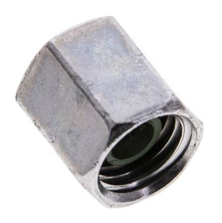 6 (M12x1.5) Steel Functional Nut FKM
