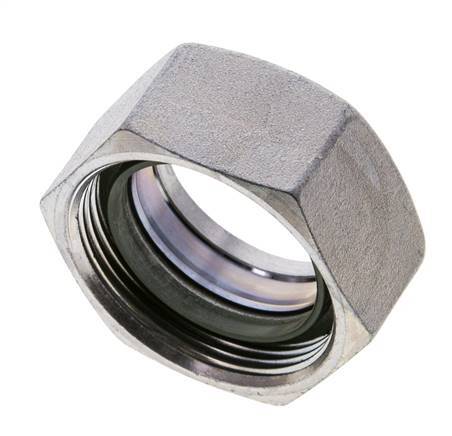 35 (M45x2) Steel Functional Nut FKM