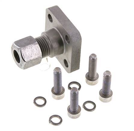 LK 35 Pump Flange Steel with 10L (M16x1.5)