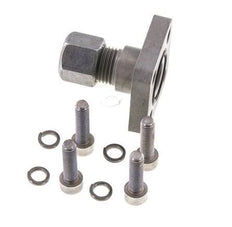 LK 35 Pump Flange Steel with 10L (M16x1.5)