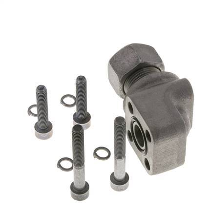 LK 30 Coude Bride de pompe Fonte malléable avec 15L (M22x1.5)