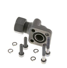 LK 35 Elbow Pump Flange Malleable cast iron with 15L (M22x1.5)