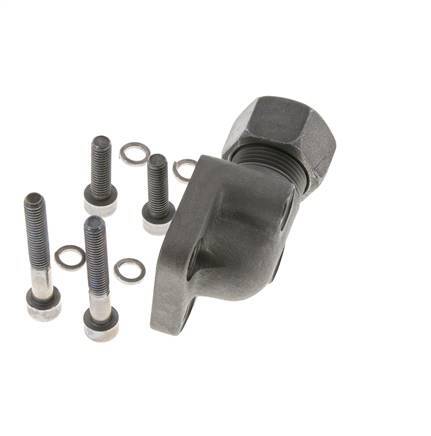 LK 35 Elbow Pump Flange Malleable cast iron with 15L (M22x1.5)
