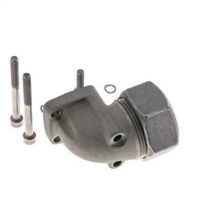 LK 40 Coude Bride de pompe Fonte malléable avec 35L (M45x2)