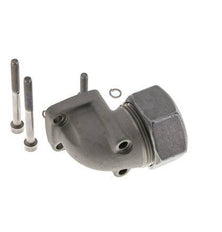 LK 40 Coude Bride de pompe Fonte malléable avec 35L (M45x2)