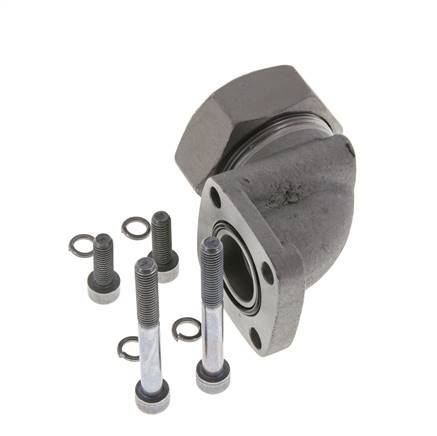 Coude LK 55 Bride de pompe Fonte malléable avec 42L (M52x2)